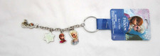 Disney Frozen 6" Princess Elsa Anna,Olaf, Snowflake 4 Charms keychain-Brand New