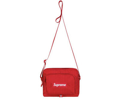 Supreme SS19 Shoulder Bag Red Box Logo Bogo