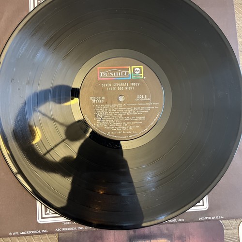Three Dog Night Seven Separate Fools Vinyl - DSD50118 - 7 Cards - Picture 3 of 15