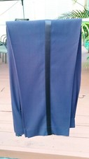 Vintage Men's Tuxedo Pants Royal Blue 38R - Be James Bond 