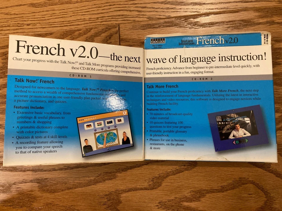 Instant Immersion French V2.0 Language Beginners CD-Rom Windows Mac Software - Image 3 of 4
