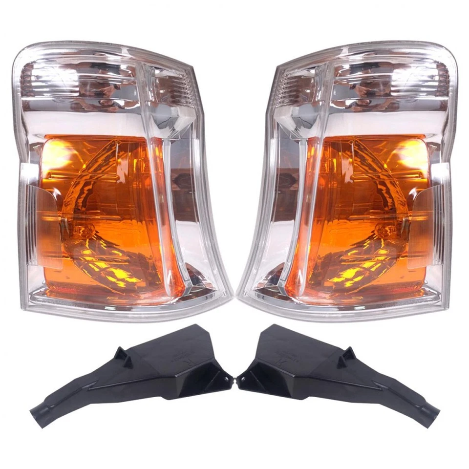 Par de luces de giro delanteras aptas para Nissan Caravan Urvan E25 2005-2012 Foto 2 de 4