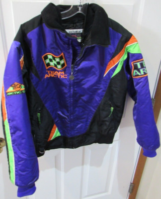 Vintage Arctic Cat Ski Jacket Arcticwear 2 ' 1 USA Snowmobile