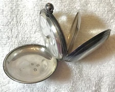 RARE SILVER WALTHAM POCKET WATCH for J LANGDON & CO BIRMINGHAM TEMPOMETER