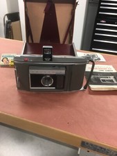 Vintage Polaroid J66 Electric Eye Land Camera With Flash and Case