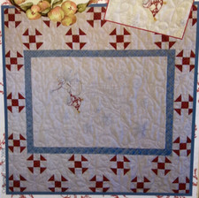 PATTERN Snowman Christmas Quilt Snowman Stitc...