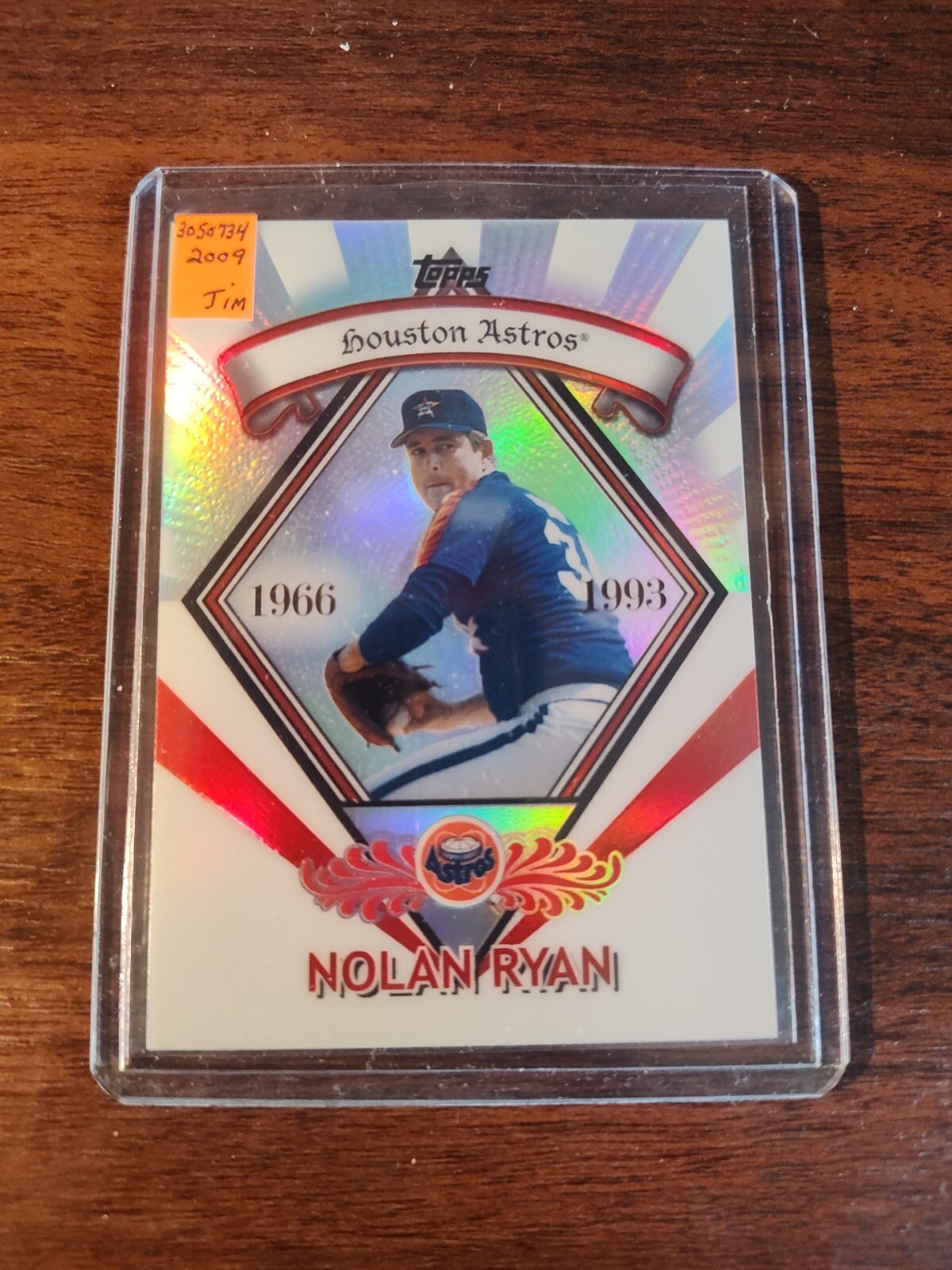 2009 Topps Nolan Ryan Refractor #PR-6