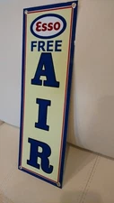 Esso gas oil gasoline Free Air sign .. large