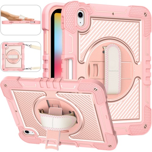 Heavy Duty Shockproof Stand Case For iPad 10th Gen 10.9/iPad (A16) 11th Gen 2025 - Picture 6 of 56