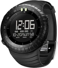Men's Digital Sports Watch Military Waterproof Tactical Watch with LED Backlight