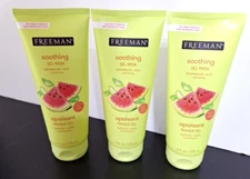 BL Freeman Facial Watermelon + Aloe Cooling Gel Mask 6oz each - Three Pack Lot 3