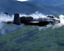 New Photo: A-10 Thunderbolt II Fighter Jet Aircraft Fires Cannon - 6 Sizes!