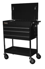 Homak 34-Inch Professional 3 Drawer Service Cart