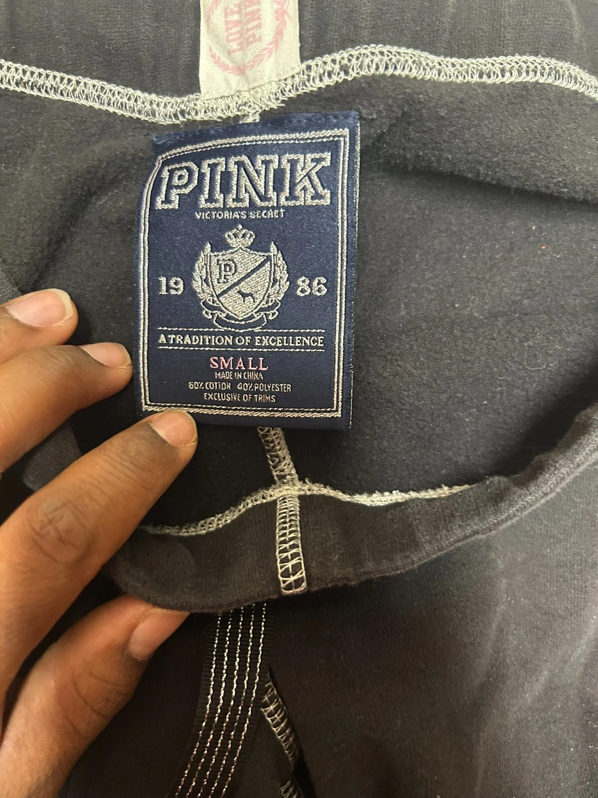 victoria-secret-vs y2k peace sign drawstring 2008 pants