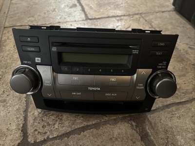 08-10 Toyota Highlander Radio CD Player Receiver AM FM JBL OEM