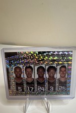 2021-22 Panini Mosaic - Starting 5 Dejounte Murray, Devin Vassell, Keldon...
