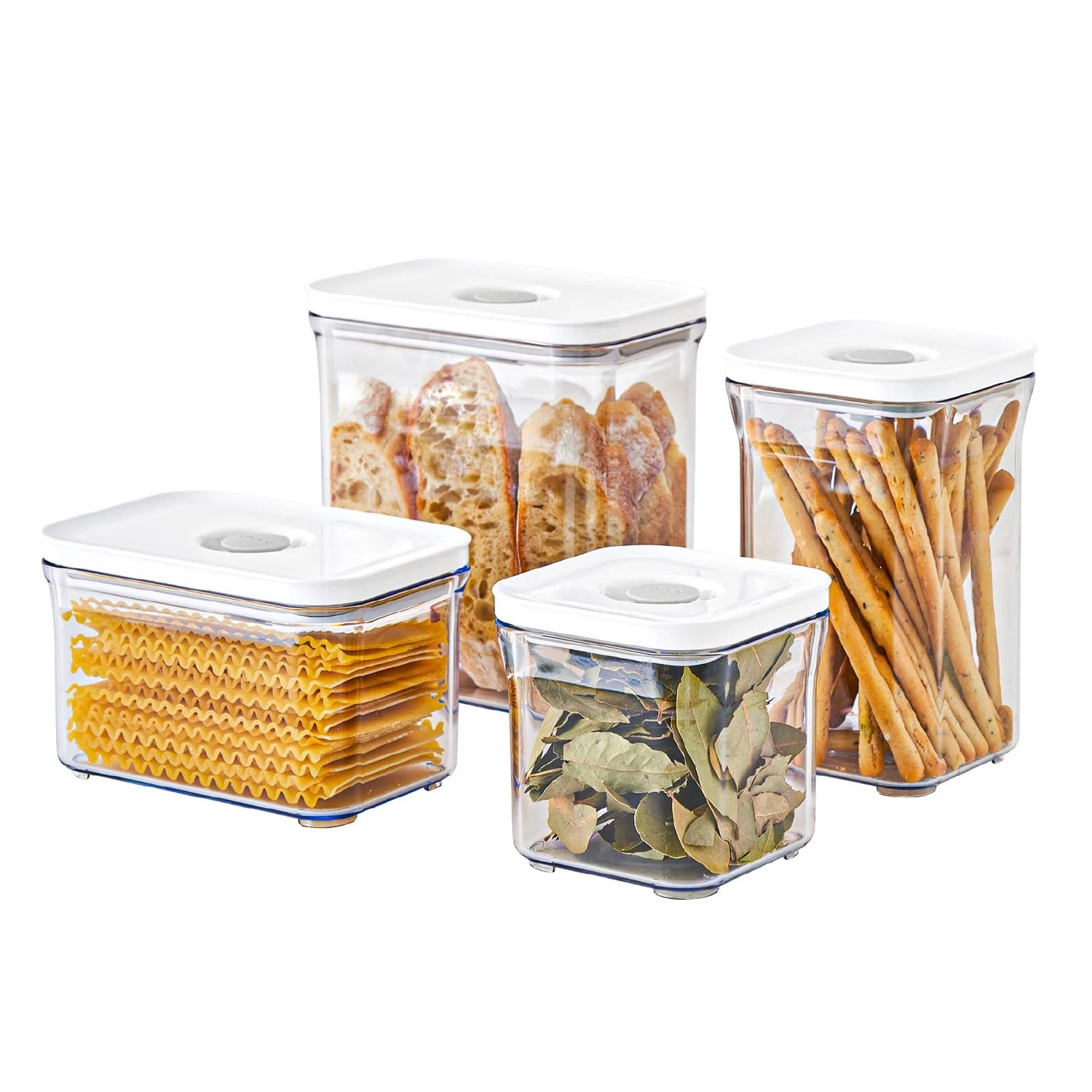 Premium Airtight Food Storage Containers 4-piece/Set, BPA Free, 100% Leak Pro...