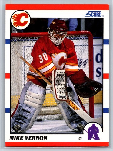 1990 Score Mike Vernon #52 card
