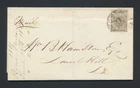 1861 US CSA COVER NEW ORLEANS #62X3 5c POSTMASTER PROVISIONAL V EARLY USAGE RARE