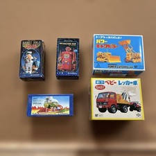Vintage Japanese Tin Toy Robot Car Showa Era
