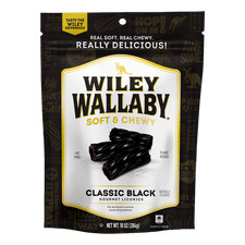 Wiley Wallaby Black Licorice, 10.0 oz ( 2 Pack)