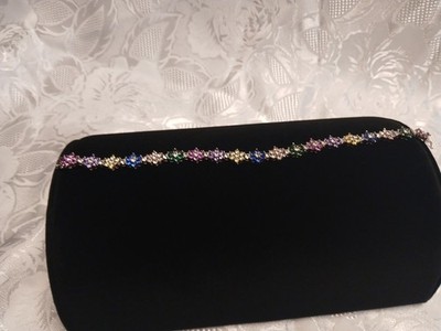 925 Sterling Multicolor Strass CZ Blume Tennis Armband 8,5
