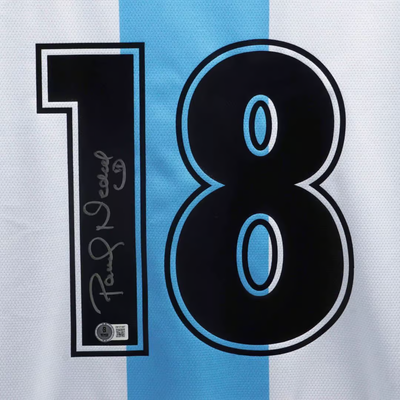 Pavel Nedved Signed S.S. Lazio Home Soccer Jersey #18 with Beckett