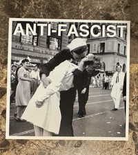 Patriotic Usa Anti-fascist 5 Sticker Patriotic Usa Anti-fascist 5 Sticker