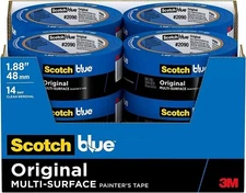 ScotchBlue Original Multi-Surface Painter's Tape, Blue, Paint Tape Protects...