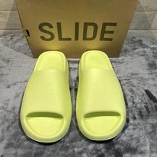 Adidas Yeezy “Glow Green” Sandal Slide Size 11