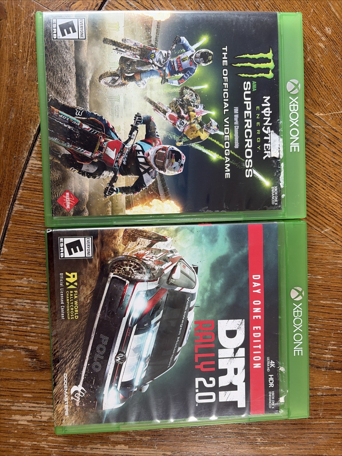 Xbox One Video Game Supercross, Dirt Rally 2.0