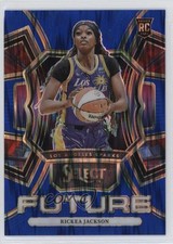 2024 Select WNBA Future Blue Flash Prizm 70/99 Rickea Jackson #15 Rookie RC 11oq