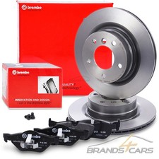 BREMBO COATED BREMSSCHEIBEN Ø300 BELÜFTET+BELÄGE HI FÜR BMW 3-ER E90 E91 E92 E93