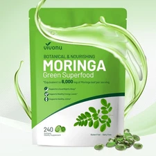 Pure Moringa Softgels, Moringa Leaf Extracts