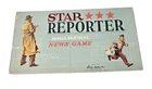 VTG 1960 Parker Brothers Star Reporter News Game Board Game USA Complete