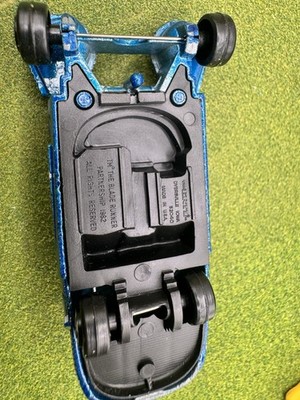 1982 ERTL Blade Runner Deckard's Chase Spinner Blue Vintage