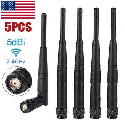 5* 2.4GHz WiFi Antenna 5dBi For Trimble S3,S5,S6,S7,S8,VX,SPS,RTS,TSC2,TSC3,5600