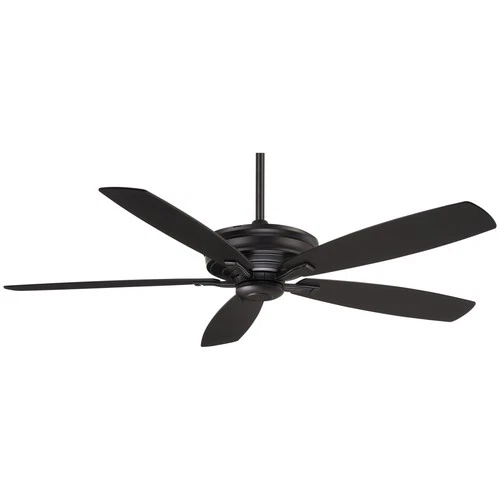 Minka Aire Kafe-XL 60" Ceiling Fan - Coal 5-Blade Remote Control - Picture 2 of 2