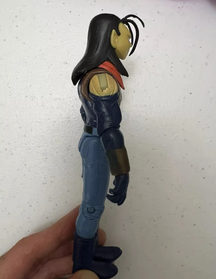 "Figura de acción Dragon Ball GT Super Android 17 TRILOGY SERIES Jakks Pacific 7""" Foto 4 de 4