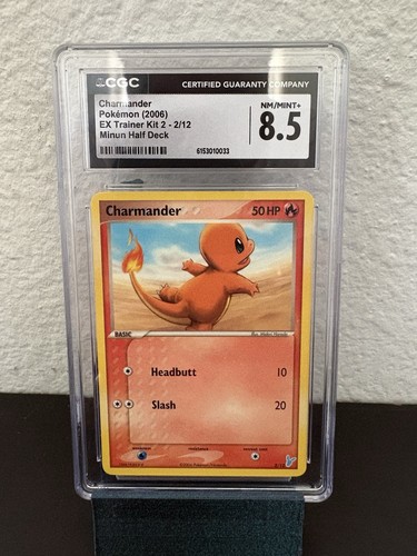 Charmander graded CGC 8.5 for sale on eBay