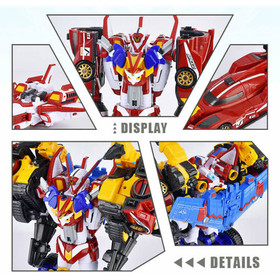 Tobot V Galaxy Detectives Master V Ultimate Figure 6 in 1 Robot boy Toy No box