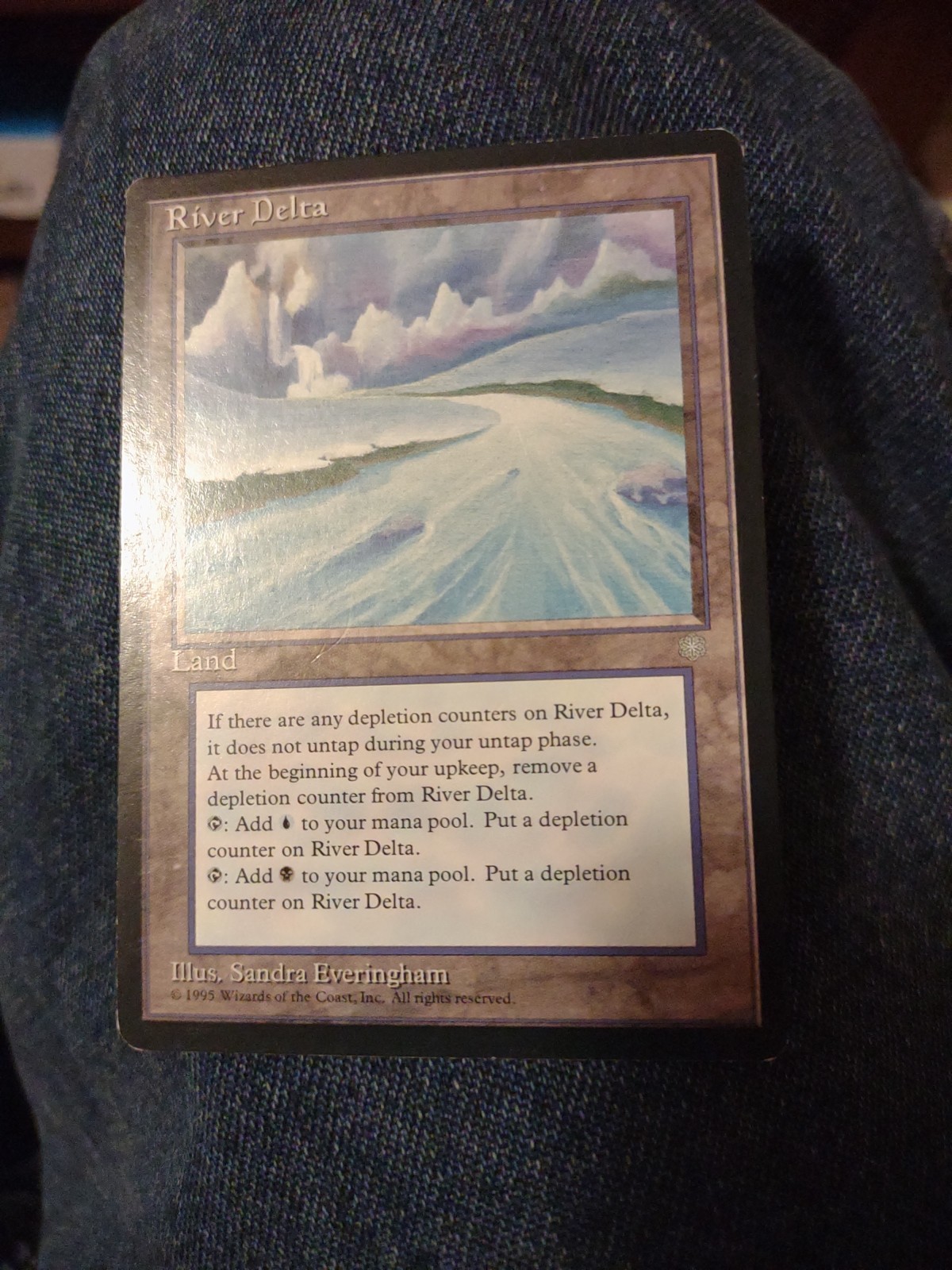 Magic The Gathering Ice Age River Delta MTG TCG CCG NM+
