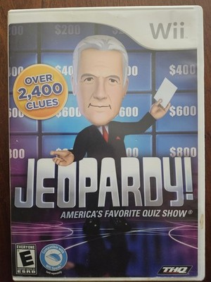 Jeopardy (Nintendo Wii, 2010) America s Favorite Quiz Show   Over 2,400 Clues