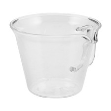 Espresso Measuring Glass Cup with Spout, 100 ml Clear Coffee Shot Glass with