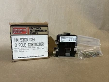 Factory Authorized Parts HN 53CD 024 3 Pole Contactor Volts 240/480/600
