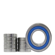 PGN 10 Pack R16-2RS Bearing - Lubricated Chrome Steel Sealed Ball Bearing -...