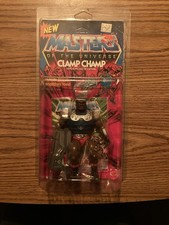 MOTU VINTAGE CLAMP CHAMP Masters of the Universe MOC sealed Unpunched He-Man