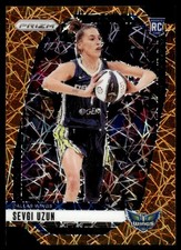 Sevgi Uzun Orange Velocity #92 2024-25 Panini Prizm WNBA Dallas Wings