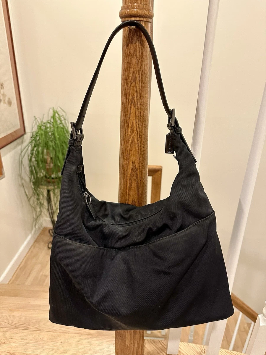 Coach Black Signature Hobo Bag | eBay