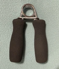 Hand Grip Strengthener, 1 Pc., Black Handles, Universal Size